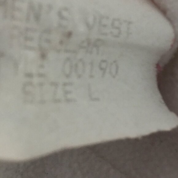 Roots Winter Olympic Athlete Vest Sydney 2000 L Red White 00190 Leaf Sleeveless - Picture 9 of 12